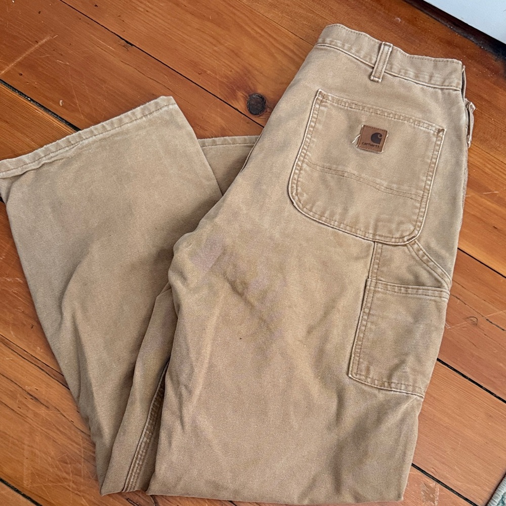 Carhartt Men's Khaki Cargo Pants